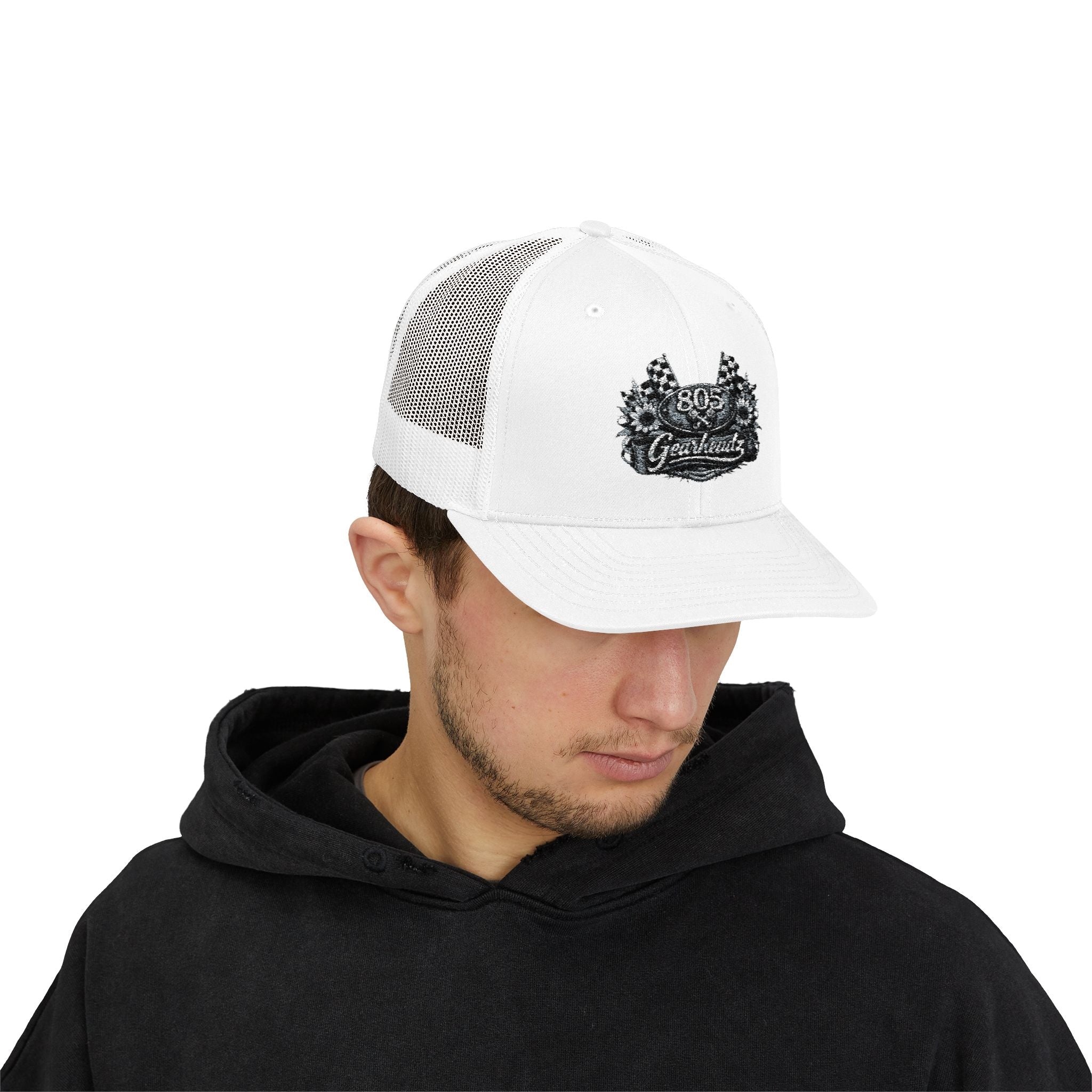 Trucker Cap — "God’s Grandkids" Floral Logo Snapback