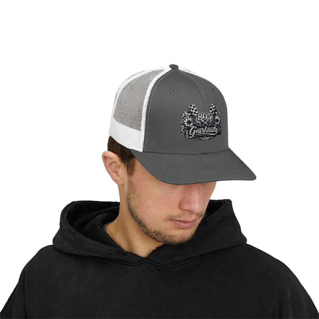 Trucker Cap — "God’s Grandkids" Floral Logo Snapback