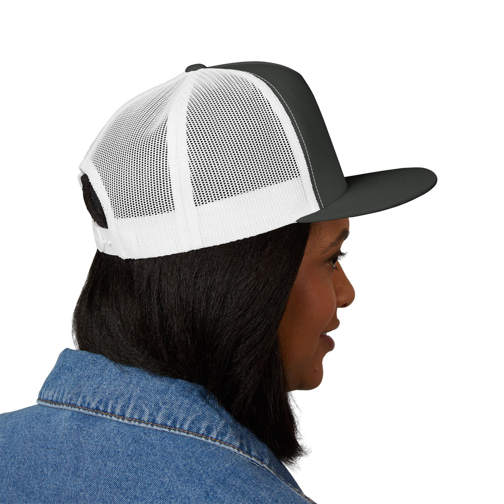 Trucker Cap with Embroidered Meteor Cluster Patch
