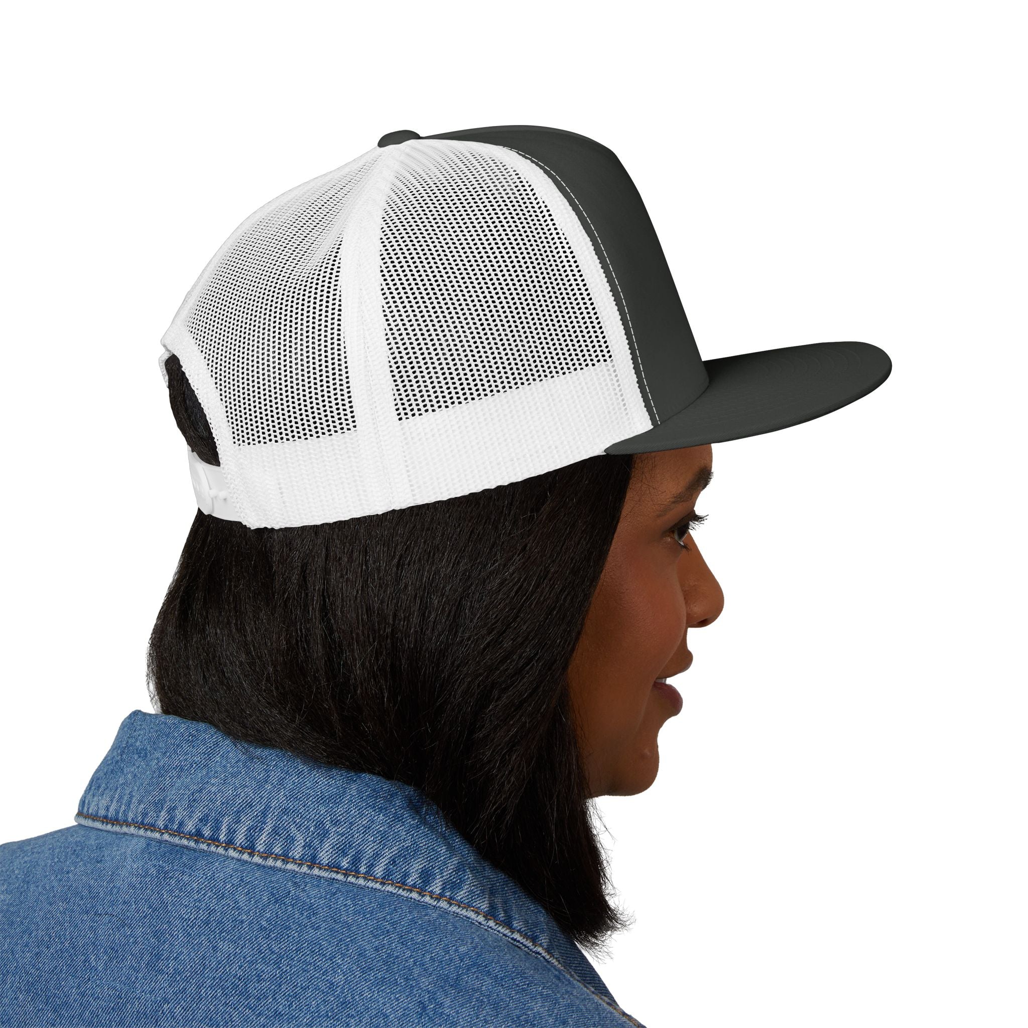 Trucker Cap with Embroidered Meteor Cluster Patch