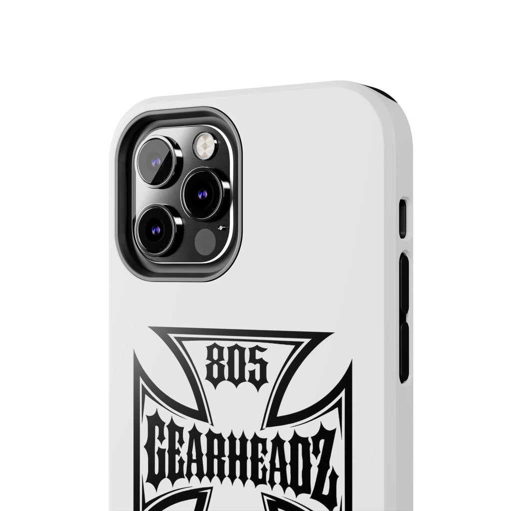 Gearheadz 805 Tough Phone Case — Motorcycle Biker Iron Cross Protector