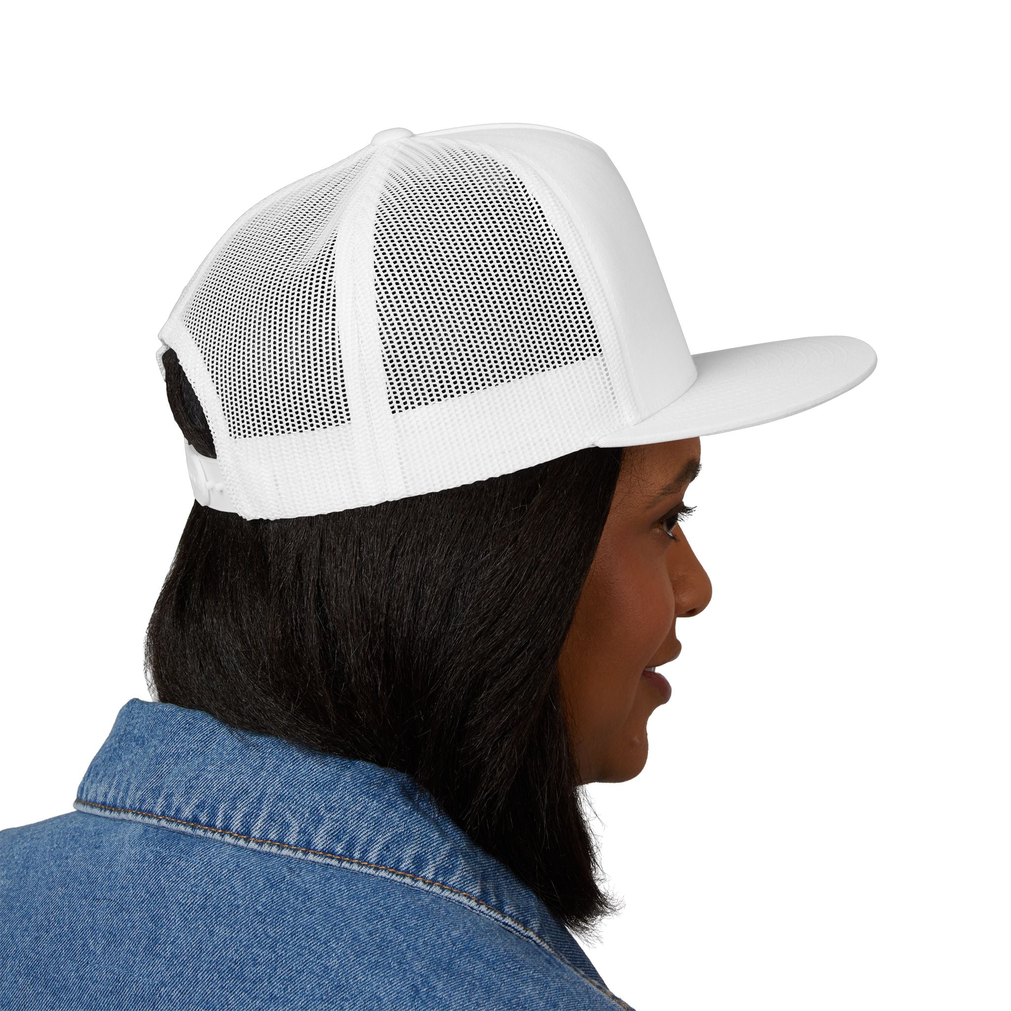 Trucker Cap with Embroidered Meteor Cluster Patch