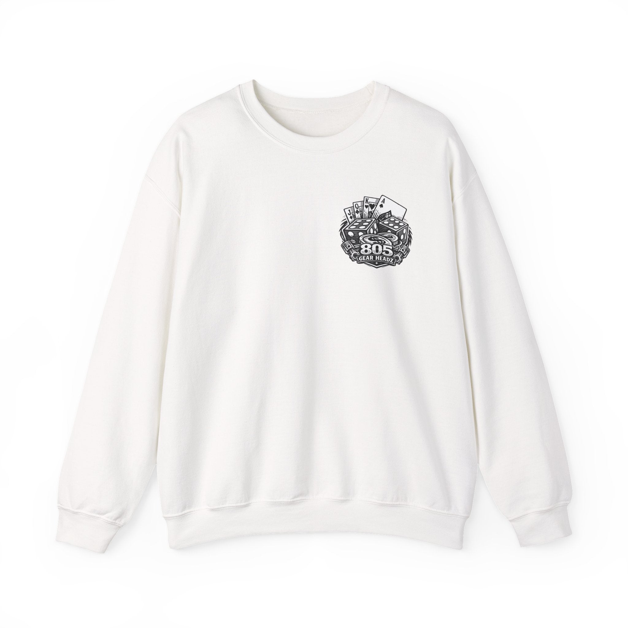 805 Gearhead Poker Crewneck Sweatshirt