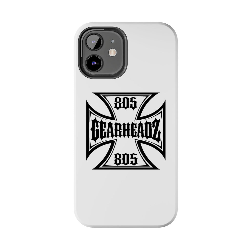 Gearheadz 805 Tough Phone Case — Motorcycle Biker Iron Cross Protector