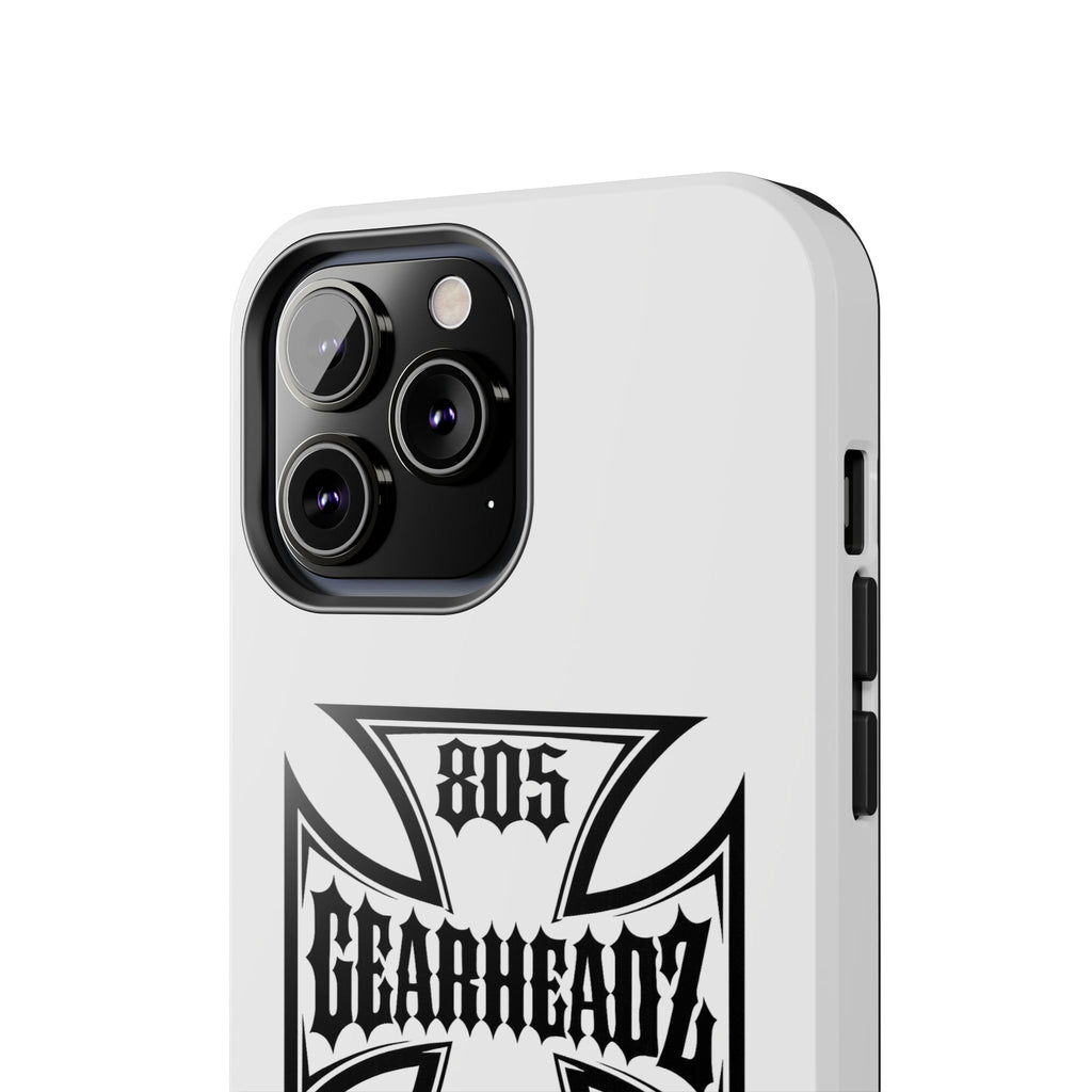 Gearheadz 805 Tough Phone Case — Motorcycle Biker Iron Cross Protector