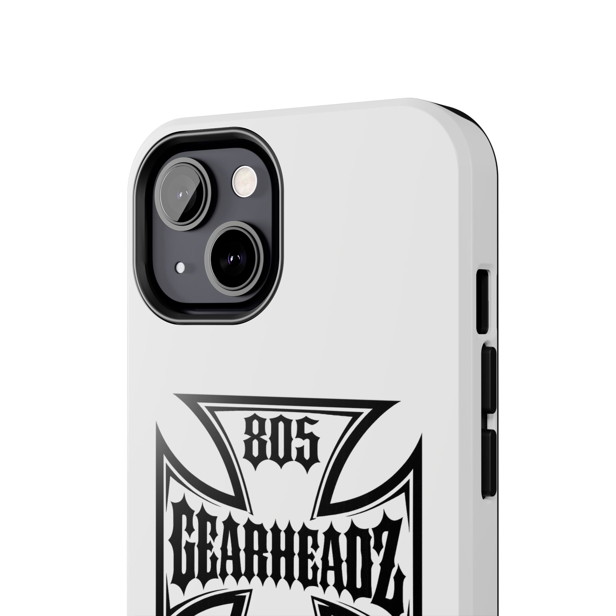 Gearheadz 805 Tough Phone Case — Motorcycle Biker Iron Cross Protector