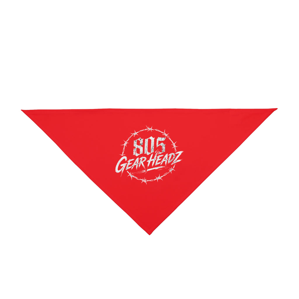 '80s Gearheadz' Pet Bandana — Retro Car Lover Dog & Cat Accessory
