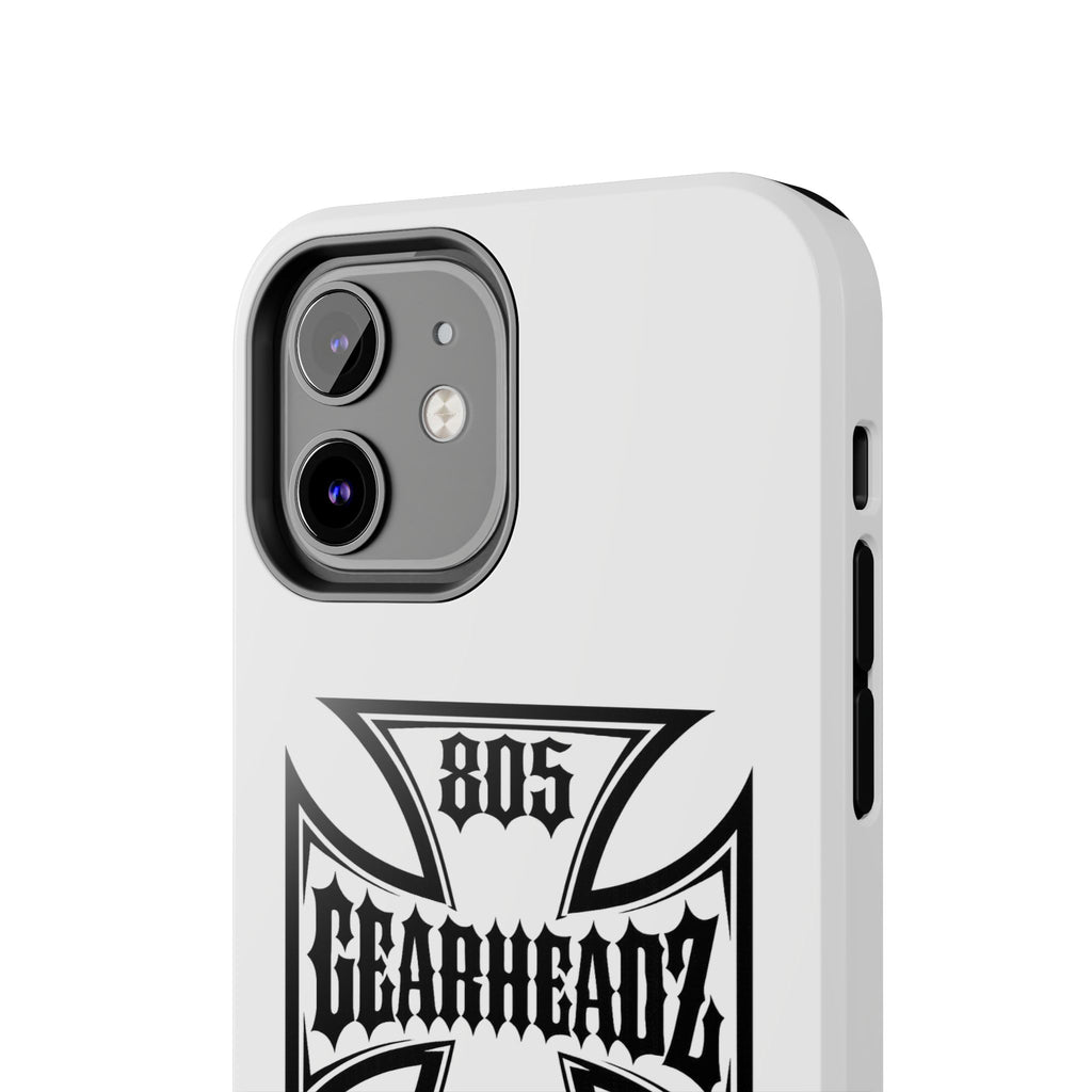 Gearheadz 805 Tough Phone Case — Motorcycle Biker Iron Cross Protector