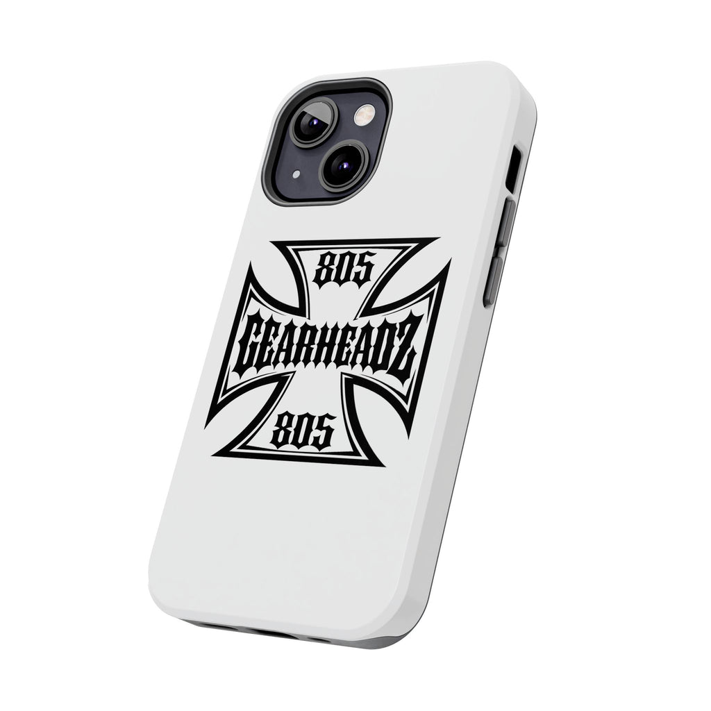 Gearheadz 805 Tough Phone Case — Motorcycle Biker Iron Cross Protector
