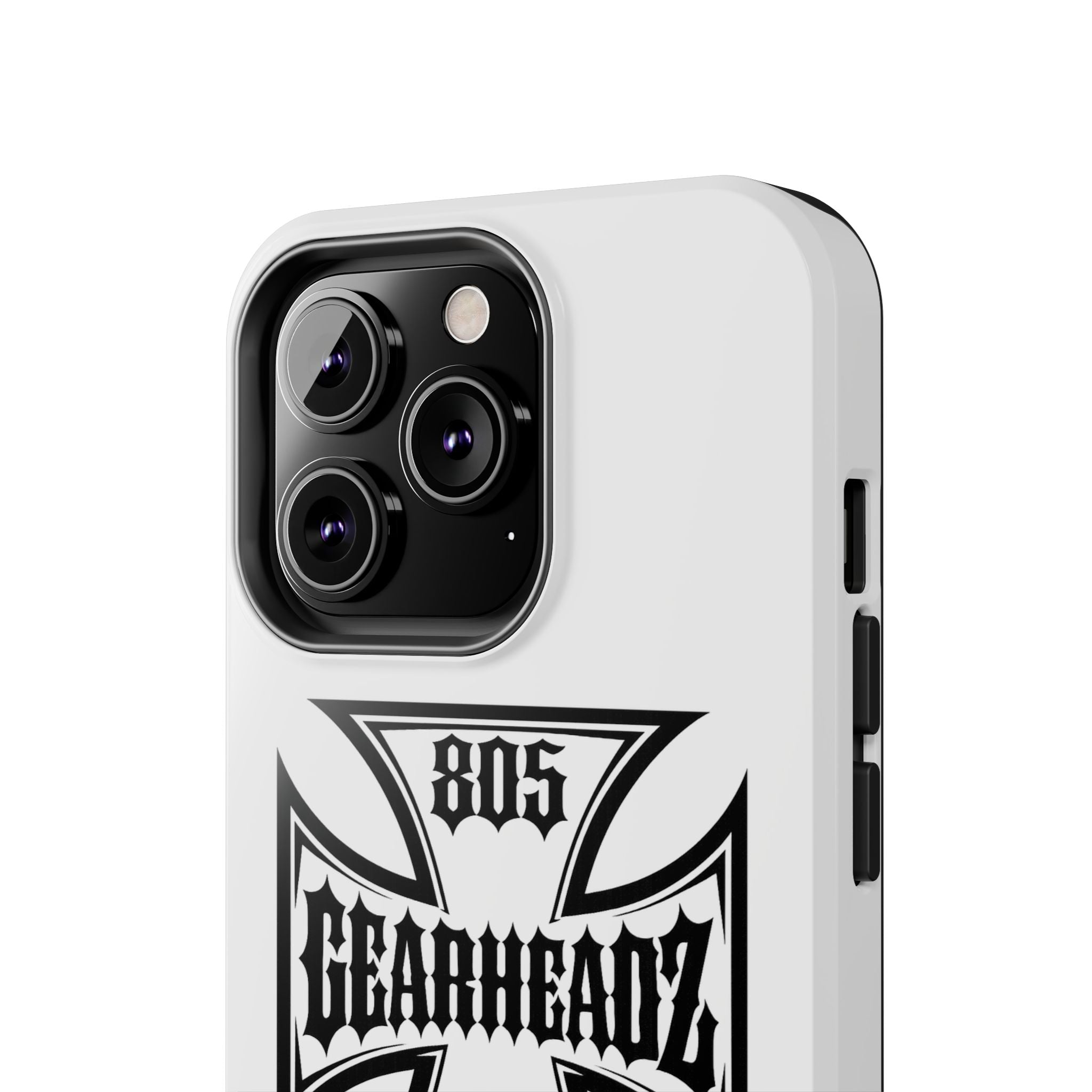 Gearheadz 805 Tough Phone Case — Motorcycle Biker Iron Cross Protector