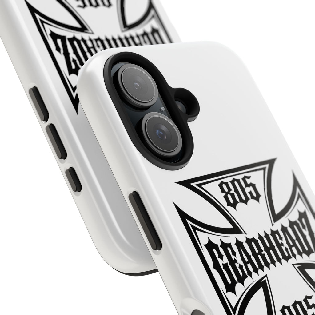 Gearheadz 805 Tough Phone Case — Motorcycle Biker Iron Cross Protector