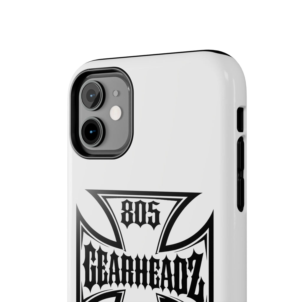 Gearheadz 805 Tough Phone Case — Motorcycle Biker Iron Cross Protector