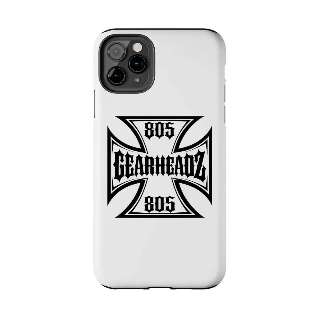 Gearheadz 805 Tough Phone Case — Motorcycle Biker Iron Cross Protector