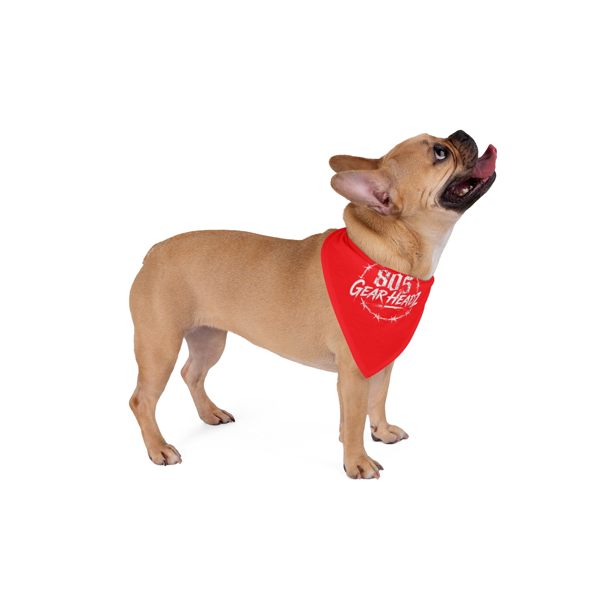 '80s Gearheadz' Pet Bandana — Retro Car Lover Dog & Cat Accessory