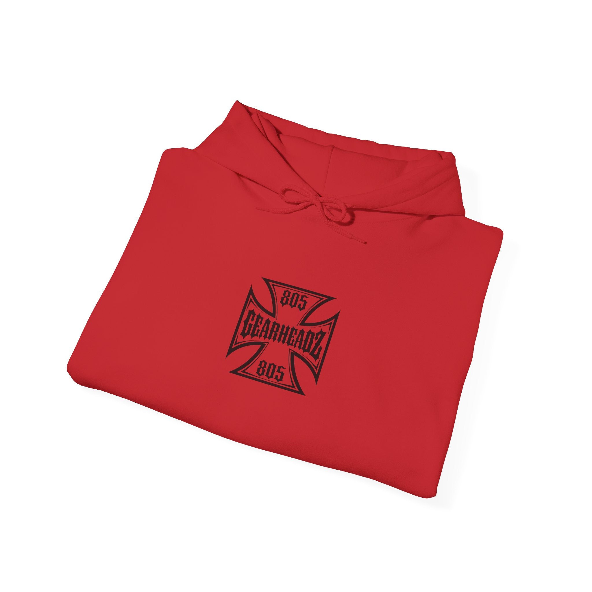 Gearheadz 805 Hoodie – Biker Maltese Cross Pullover