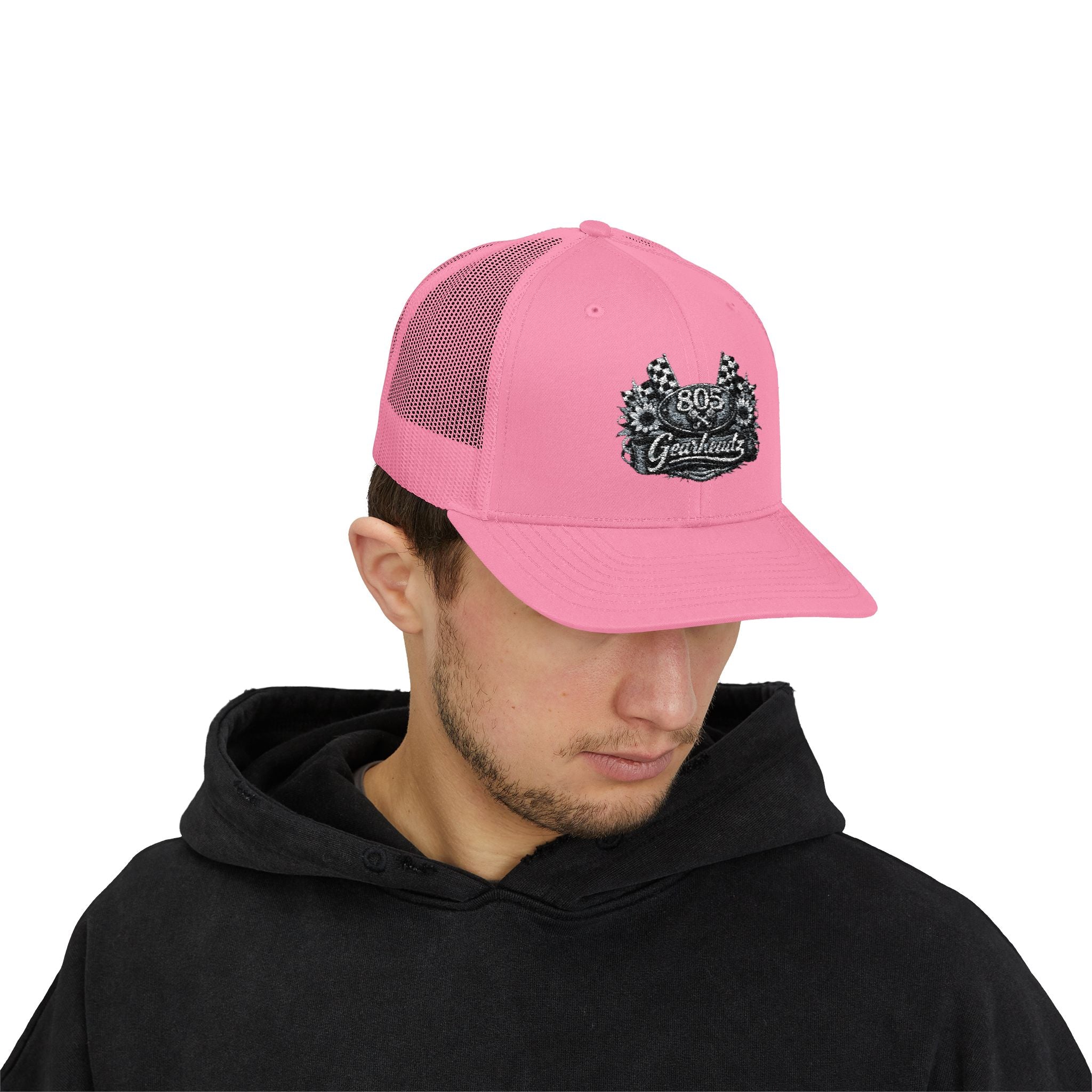Trucker Cap — "God’s Grandkids" Floral Logo Snapback