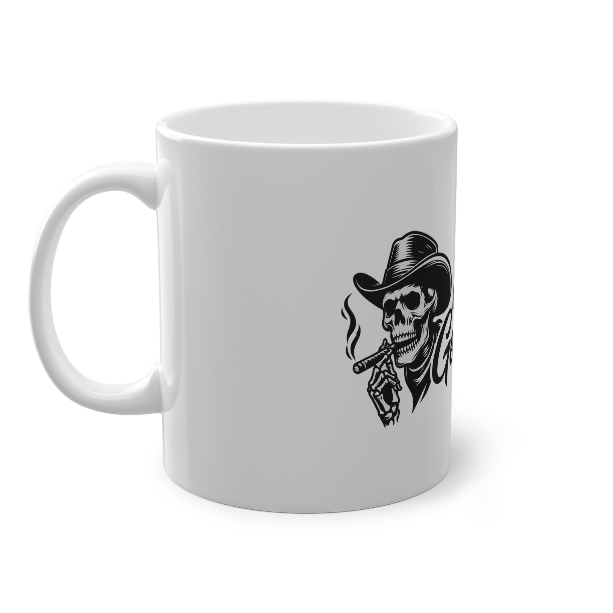 805 Gearheads Skull Cowboy Coffee Mug