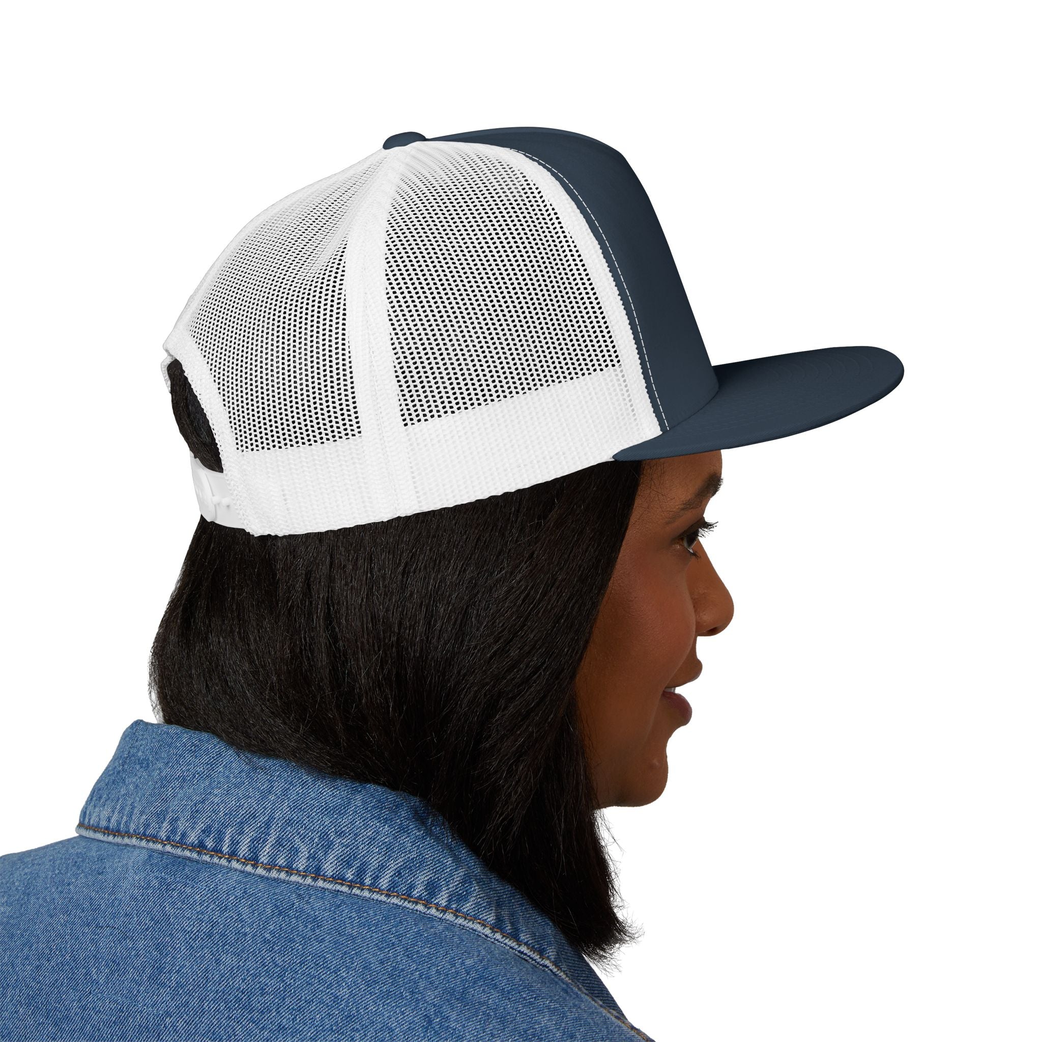 Trucker Cap with Embroidered Meteor Cluster Patch