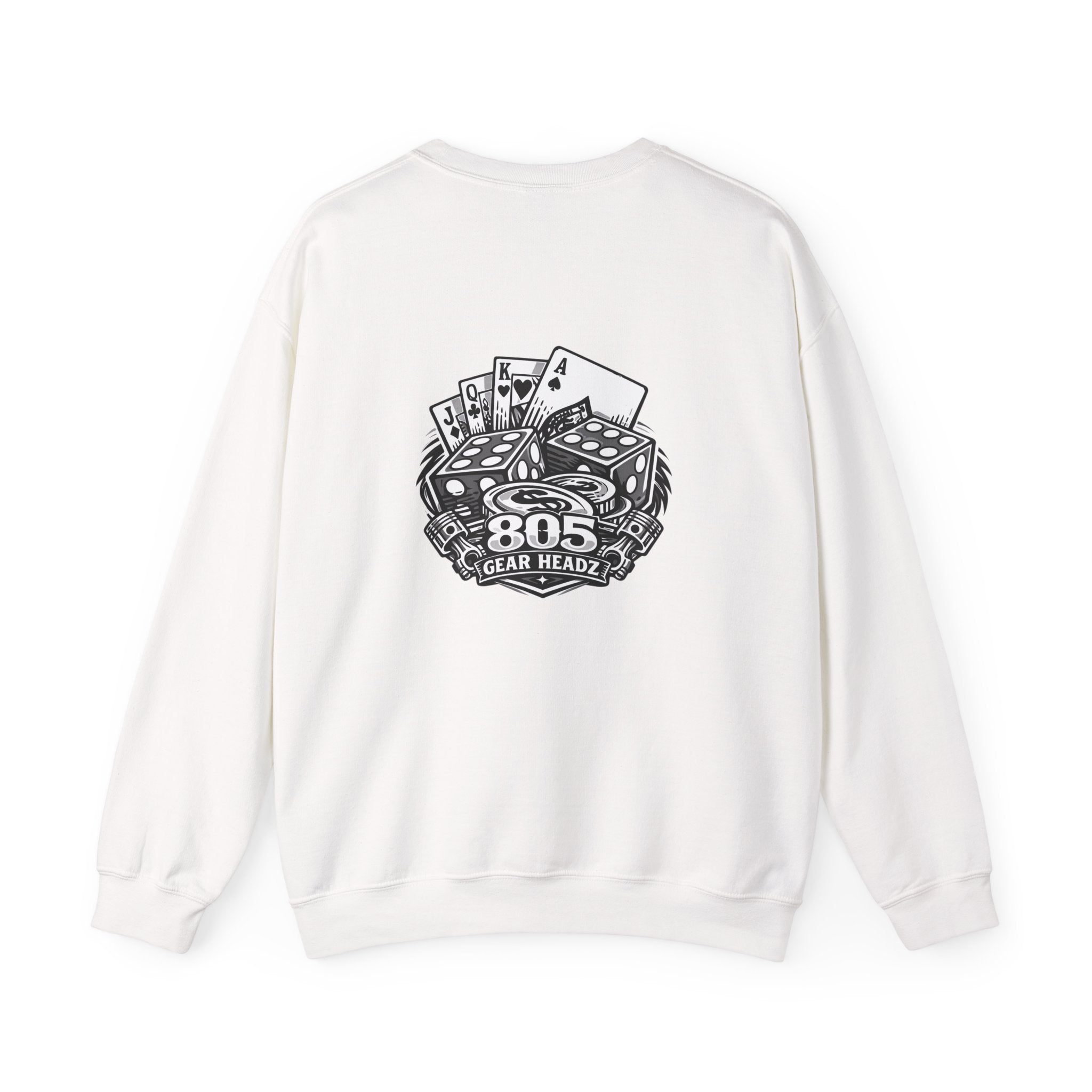 805 Gearhead Poker Crewneck Sweatshirt