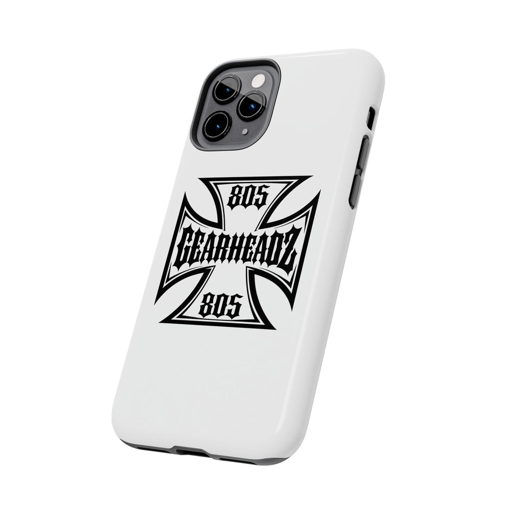Gearheadz 805 Tough Phone Case — Motorcycle Biker Iron Cross Protector