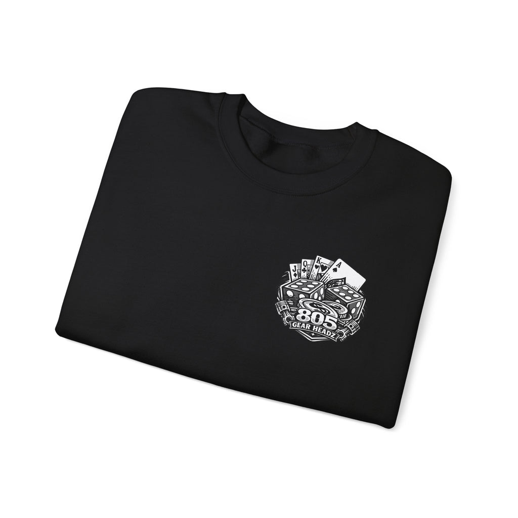 805 Gearhead Poker Crewneck Sweatshirt