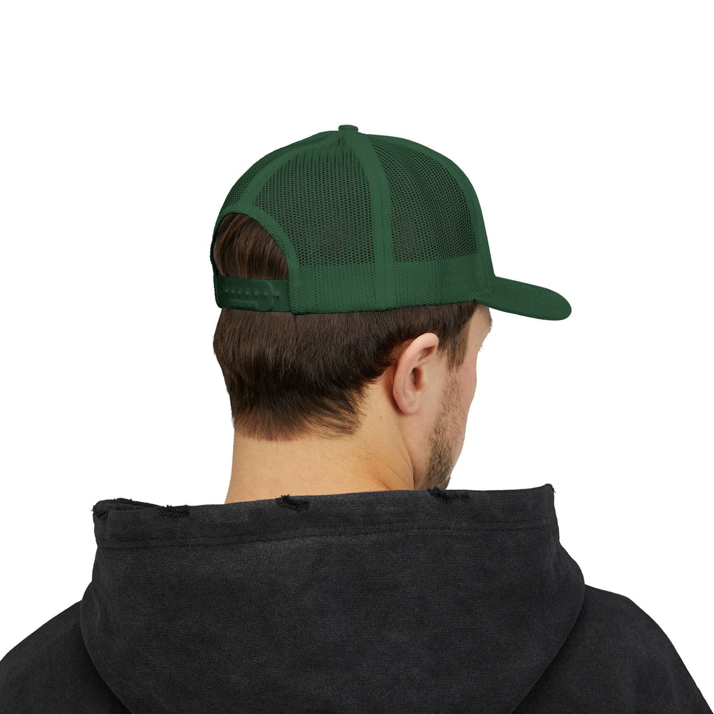 Trucker Cap — "God’s Grandkids" Floral Logo Snapback