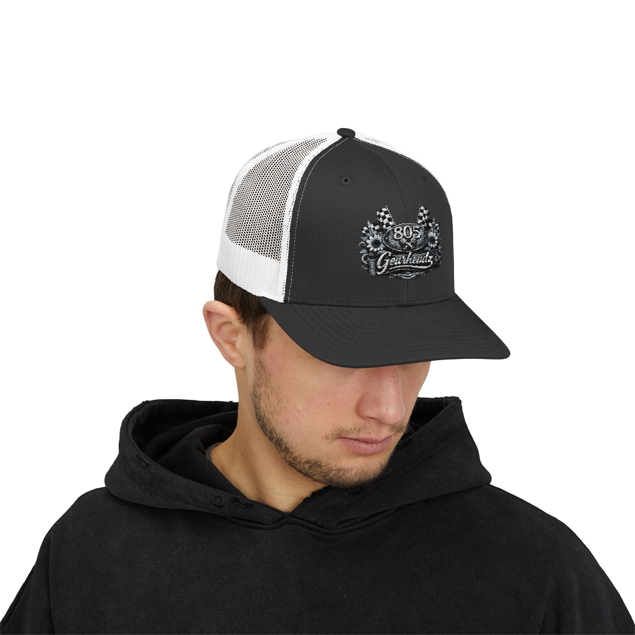 Trucker Cap — "God’s Grandkids" Floral Logo Snapback