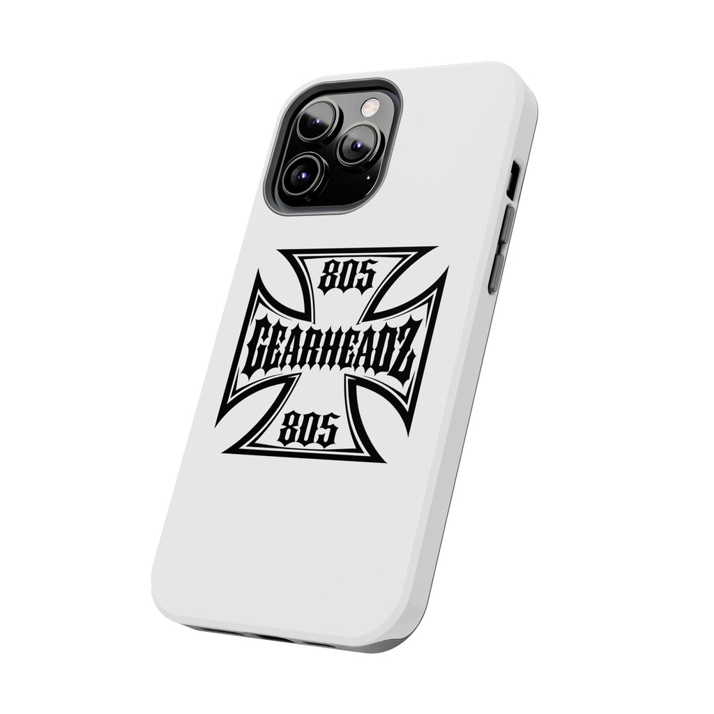 Gearheadz 805 Tough Phone Case — Motorcycle Biker Iron Cross Protector