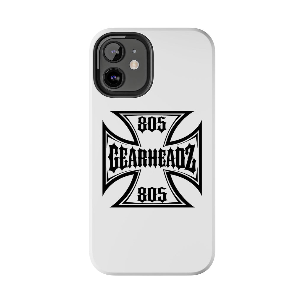 Gearheadz 805 Tough Phone Case — Motorcycle Biker Iron Cross Protector