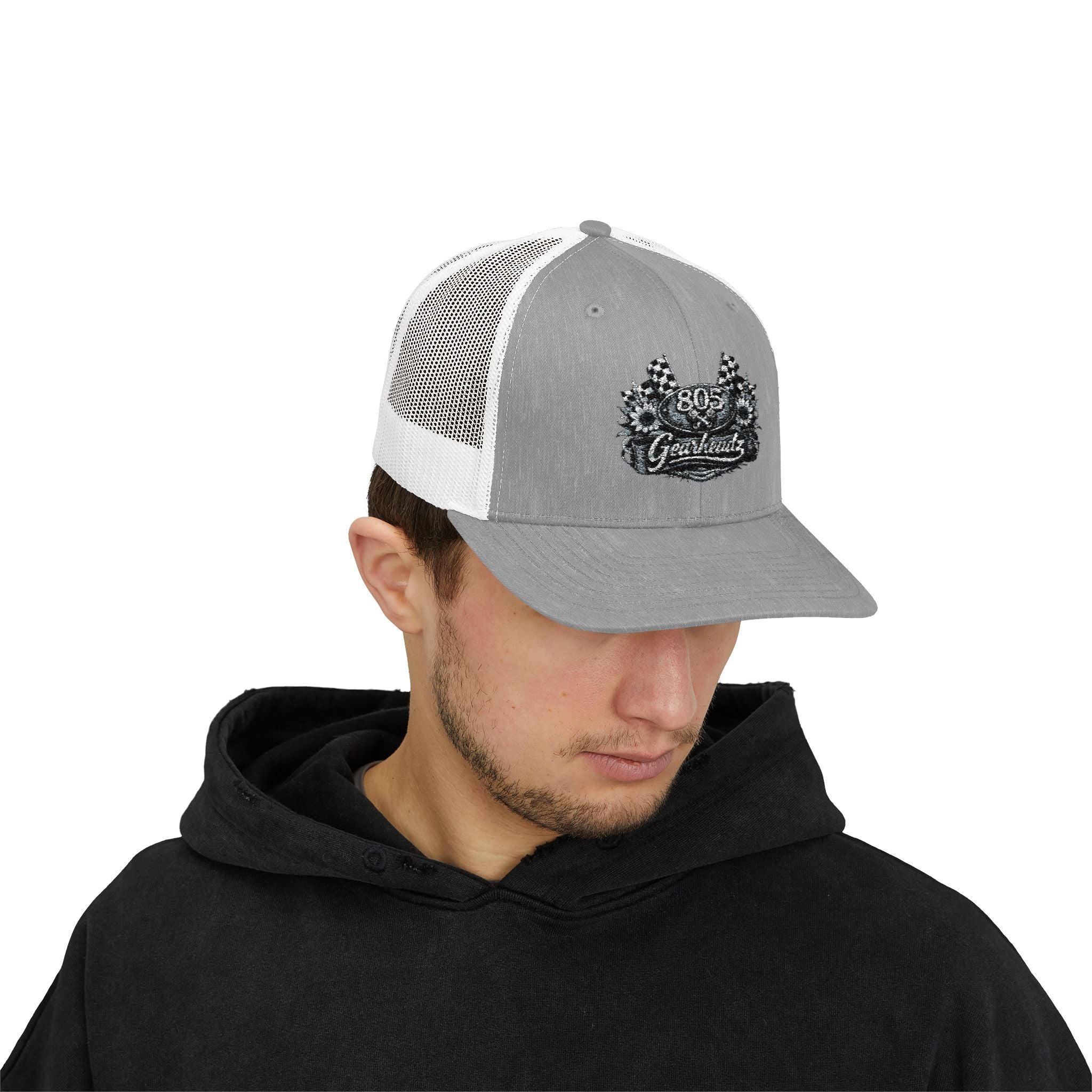 Trucker Cap — "God’s Grandkids" Floral Logo Snapback