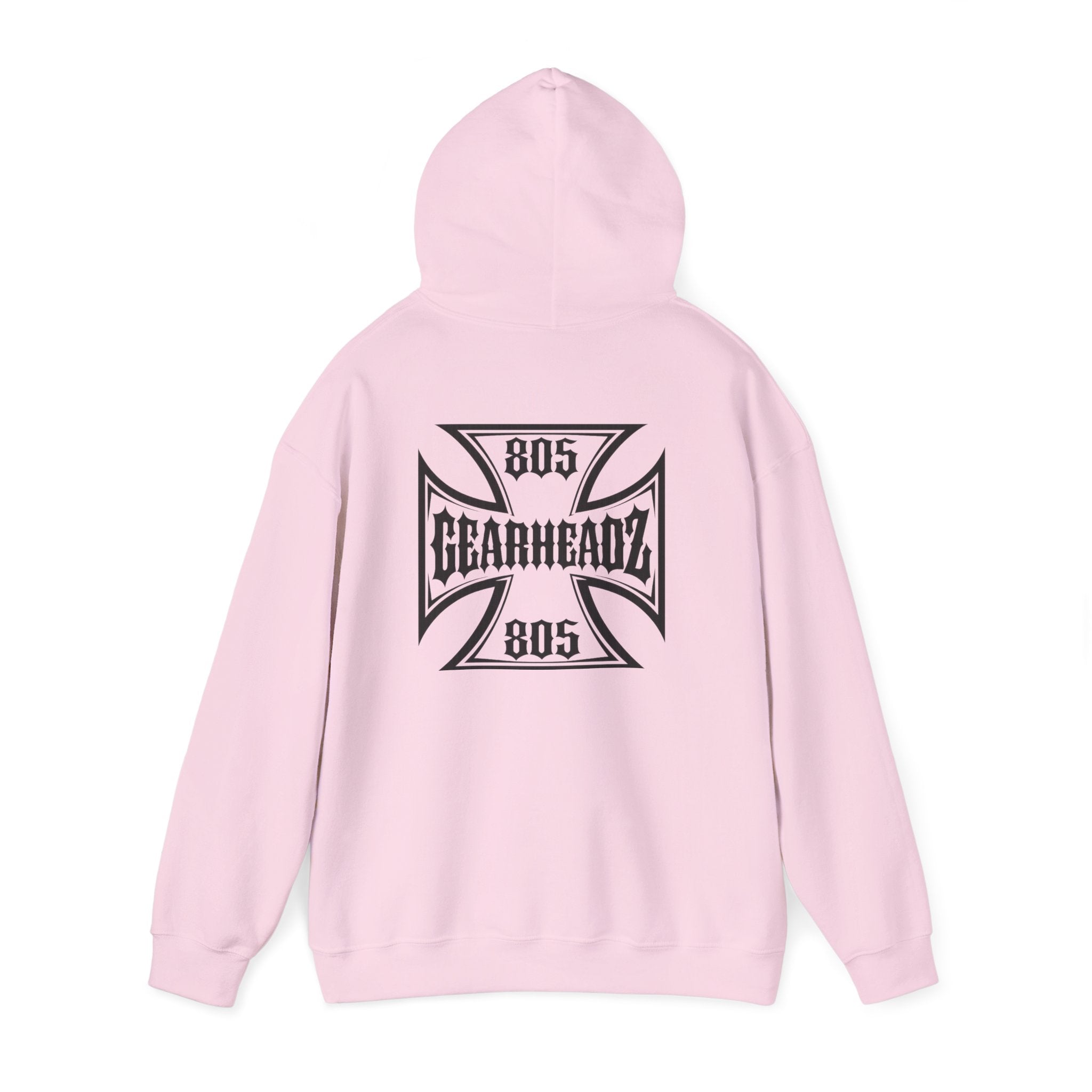 Gearheadz 805 Hoodie – Biker Maltese Cross Pullover