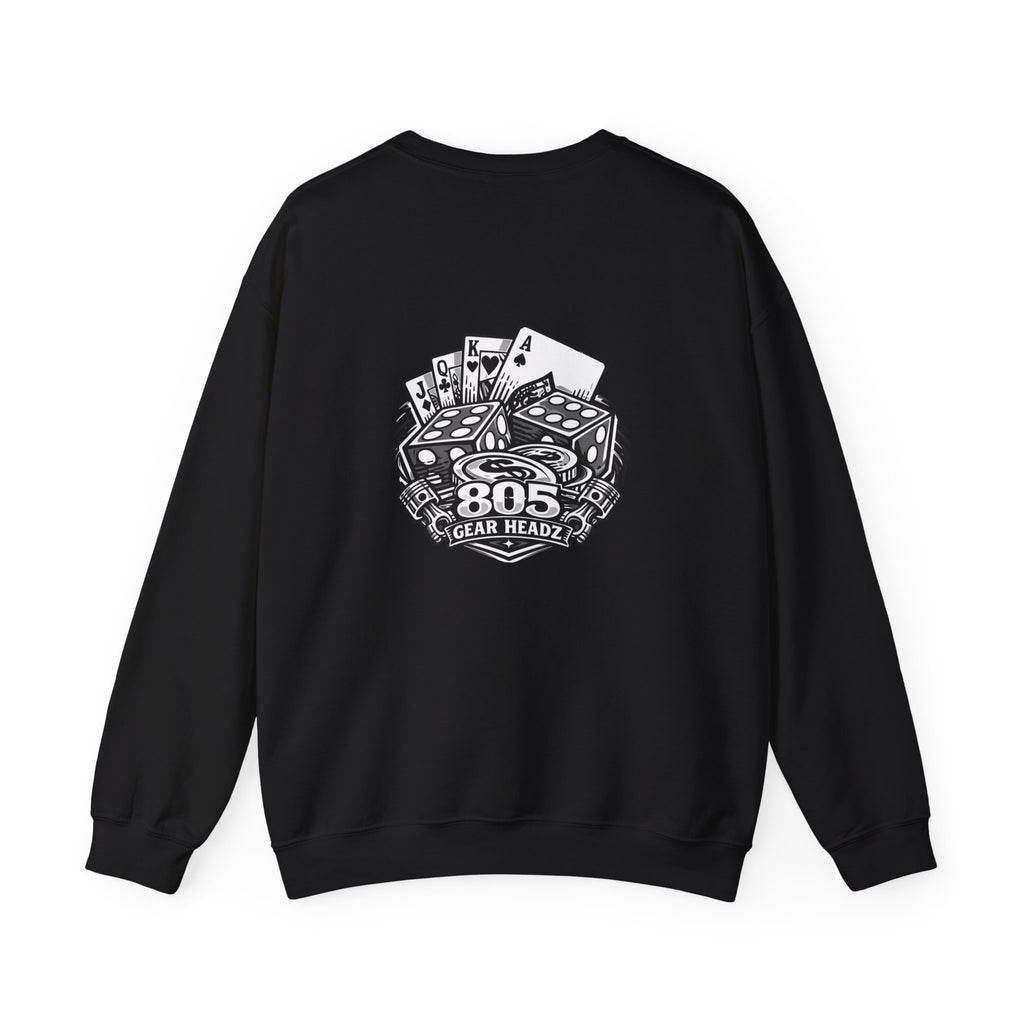 805 Gearhead Poker Crewneck Sweatshirt